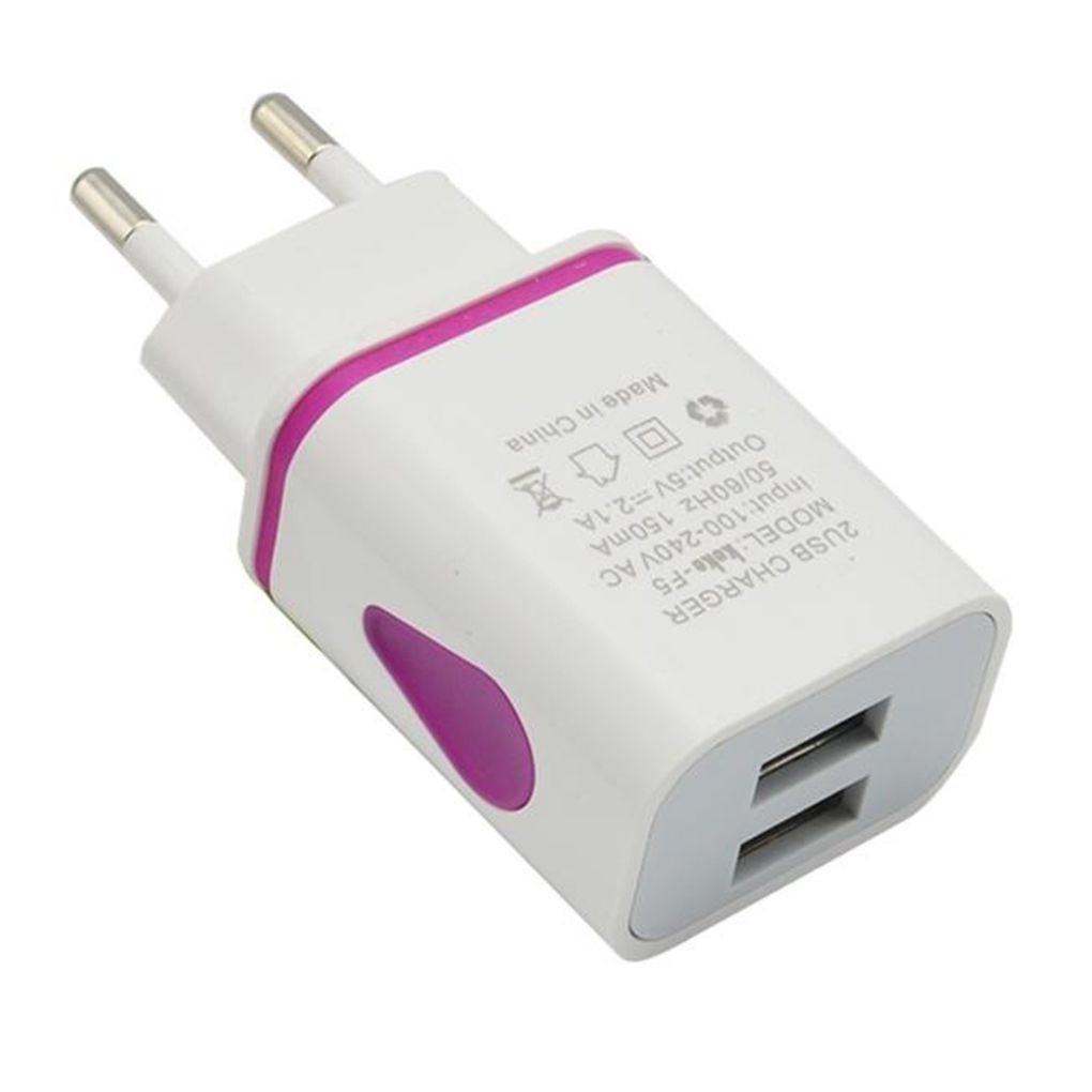 2A Dual Port Fast Travel Chargers