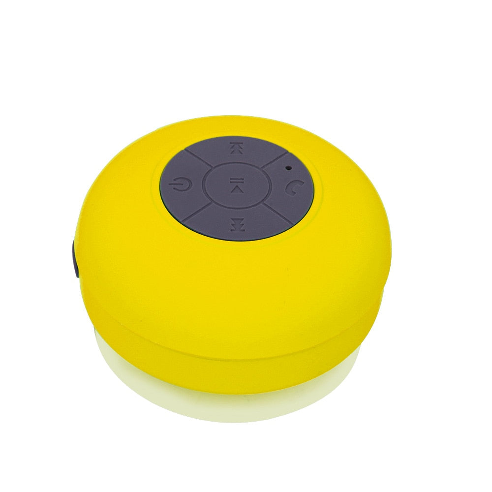 Wireless Portable Silicone Covered Bathroom Speakers