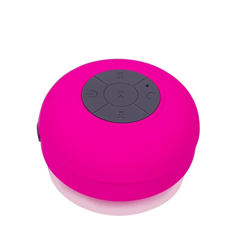 Wireless Portable Silicone Covered Bathroom Speakers