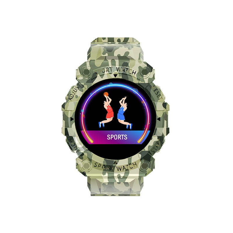 Shockproof Rubber Dial Smart Watches