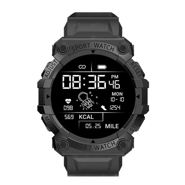 Shockproof Rubber Dial Smart Watches